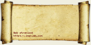 Gorica Stojaković vizit kartica